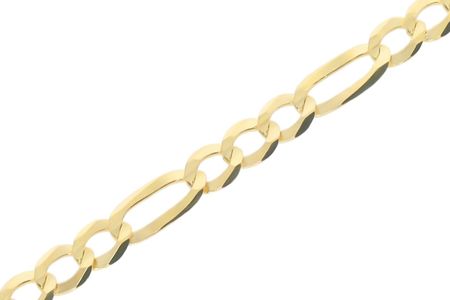 1Au Złoty łańcuszek pełny figaro Próby 585 gr. 5.16 (50 cm)