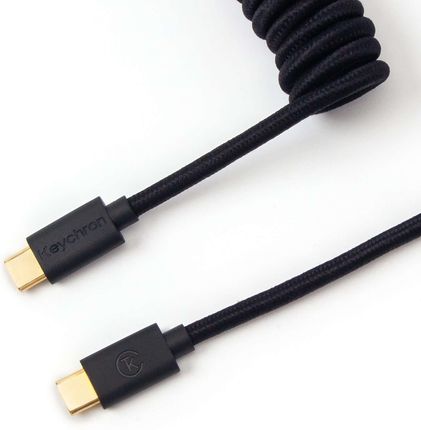 Keychron - Coiled Aviator Cable Kabel Do Klawiatury Mechanicznej Czarny (Cabb)