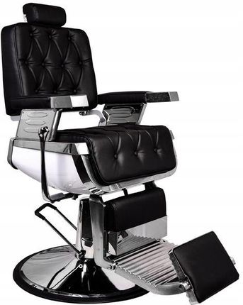 Fotel Barberski Fryzjerski Ekoskóra Barber Solidny