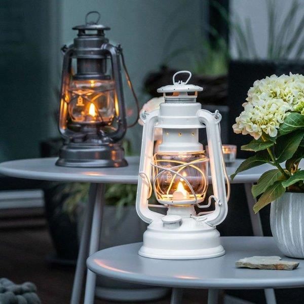 Feuerhand Lampa Naftowa Hurricane Baby Special 276 Czarny Mat - zdjęcie 1 Feuerhand Lampa Naftowa Hurricane Baby Special 276 Czarny Mat