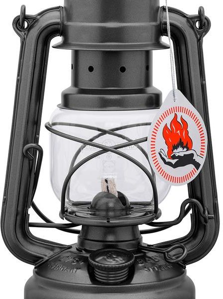 Feuerhand Lampa Naftowa Hurricane Baby Special 276 Czarny Mat