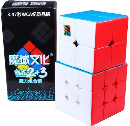 Zestaw Meilong 2x2 + 3x3 Stickerless Bright MY2303
