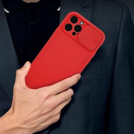 Etui CAMERA PROTECT do Realme 9i czerwony (170782) - zdjęcie 2