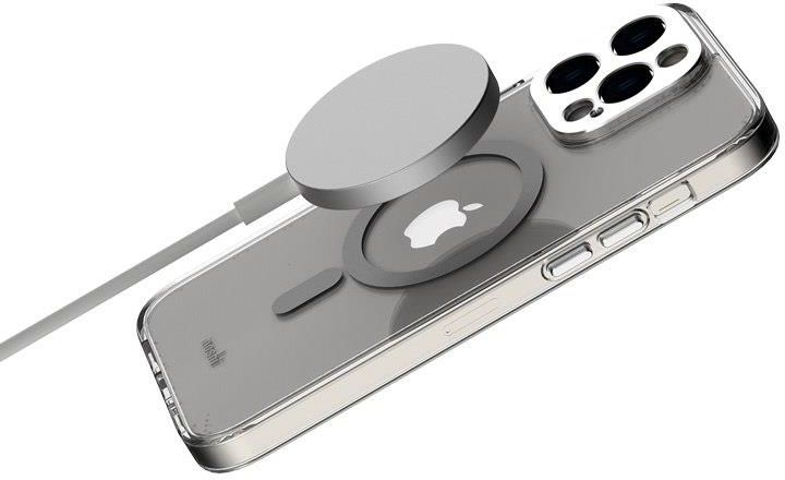 Moshi iGlaze MagSafe - Etui iPhone 14 Pro Max (Silver) - Etui na