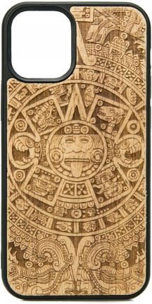 Drewniane Etui Kalendarz Aztecki do Iphone 12 Mini (19166b11-00bf-4361-a2ee-7317ff965ac4)