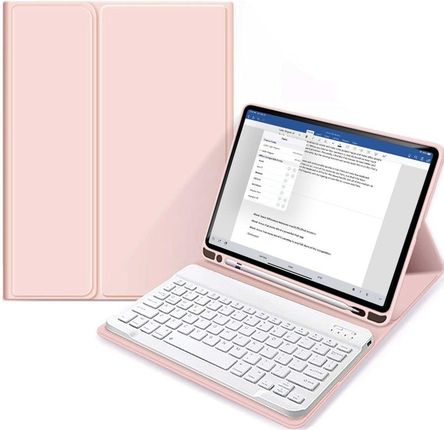Etui Sc Pen + Klawiatura do iPad 10.2 2019 / 2020 / 2021 Pink (37420)