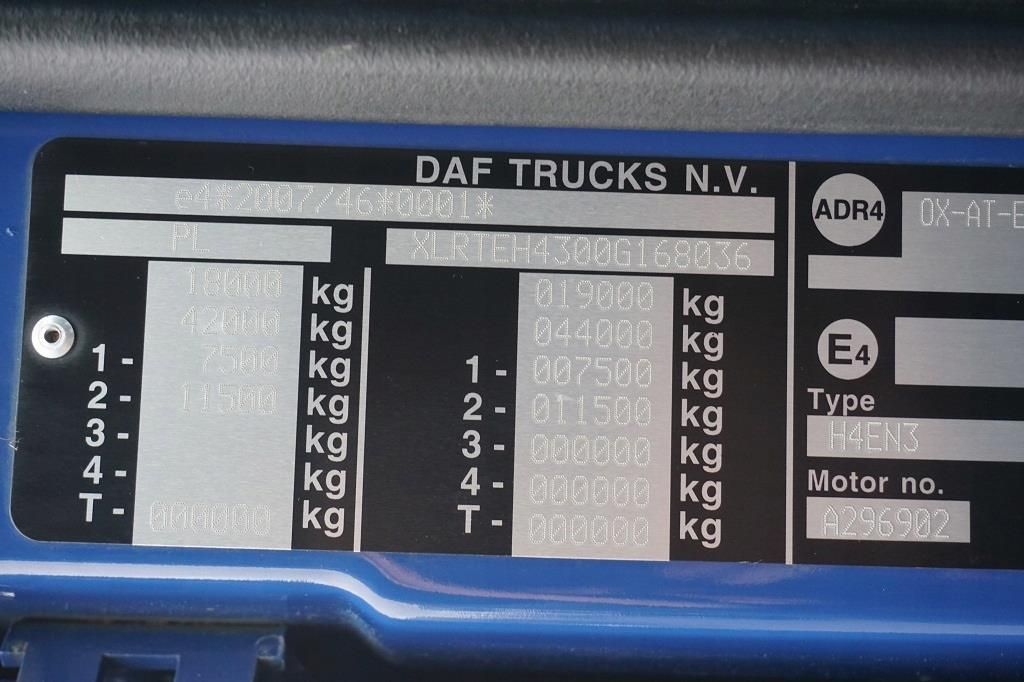 DAF / 106 / 480 / E 6 / ACC / SSC / MEGA LOW DECK