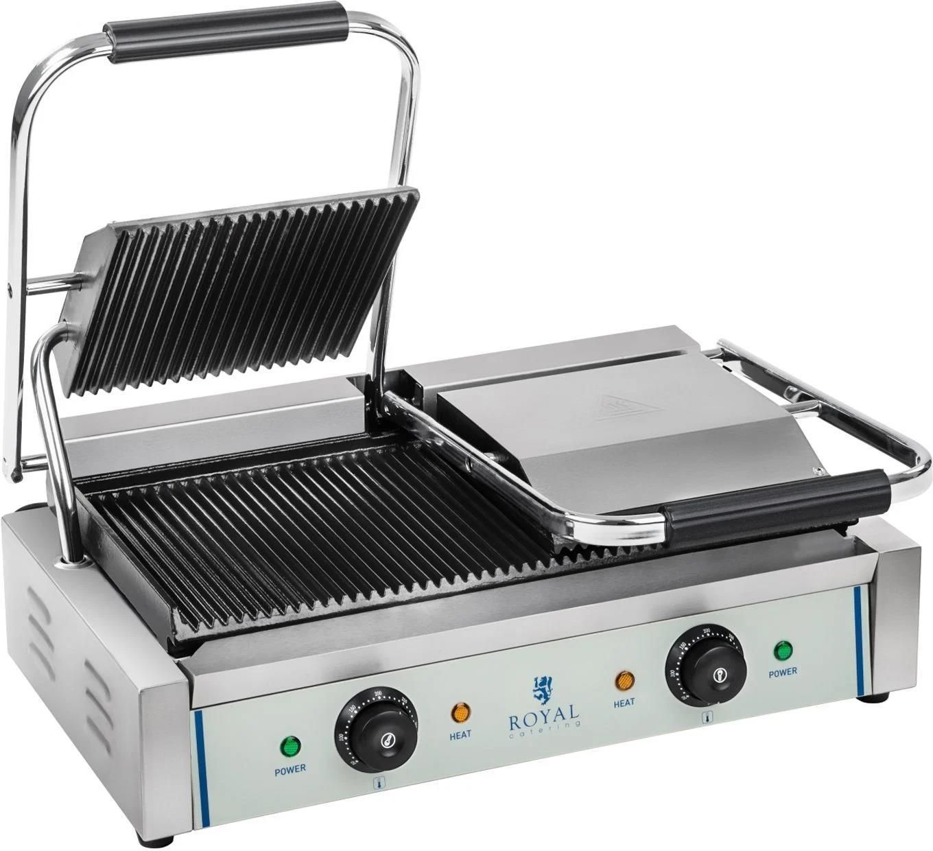 Grill Verticale Elettrico Royal Catering RCGV-1800 - Professionale 4-in-1, 1800W, Fino A 160°C, Timer 60 Minuti - Foto 12