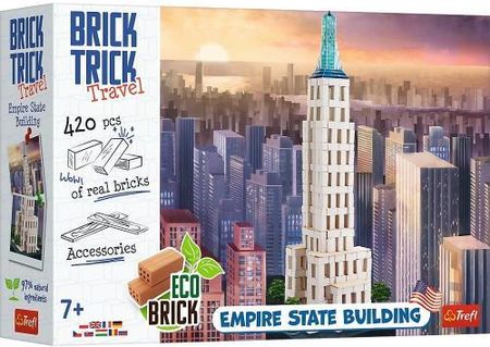 Trefl Brick Trick buduj z cegły Podróże Empire State Building 61785