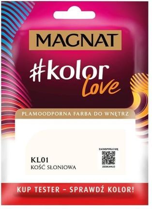 Magnat #kolorLove KL01 Kość Słoniowa 0,025L