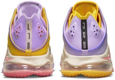 【美品】NIKE Lebron 19 Low LA Yellow/Purple Buy Nike Lebron 19 Low Basketball Shoes, Lilac/Pink Gaze