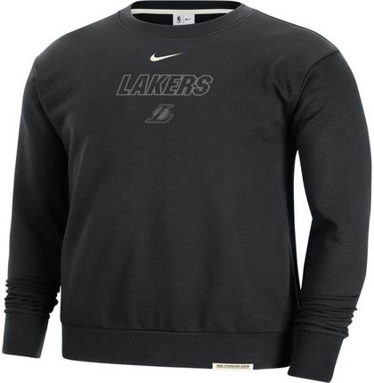 Nike Męska Bluza Dresowa Dri Fit Nba Los Angeles Lakers Standard Issue Czerń