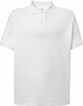 Koszulka Polo -Biała, męska, 100% bawełna, Roz M