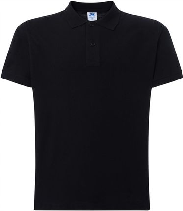 Koszulka Polo - Czarna, męska, bawełna, Roz 3XL