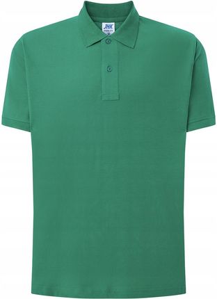 Koszulka Polo - Zielona, męska, 100% bawełna, S