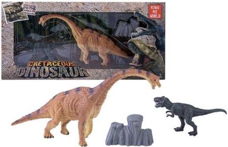 Norimpex Dinozaur 2 Figurki Z Wulkanem 4246