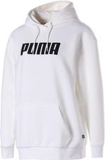 Zdjęcie Bluza z kapturem damska Puma ESS OVERSIZED biała 84719302 - Białystok