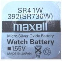 MAXELL BATTERY SR41W SR COIN (10290800)
