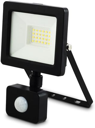 Kwazar Luminaire Naświetlacz halogen LED z czujnikiem ruchu i zmierzchu 1600lm IP44 20W FLODI-S 