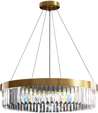 Copel Kryształowa lampa wisząca LED 38W glamour złota  (CGLUXIT60)