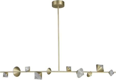 Step Into Design Nowoczesna lampa wisząca Cone do jadalni LED 33W złota  (ST10307130GOLD)