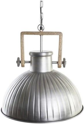 Dkd Home Decor Lampa Sufitowa Srebrzysty Żelazo Drewno mango 50 W (41 x 41 x 40 cm) (S3031604)