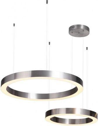 Step Into Design  Lampa wisząca CIRCLE 40+60 LED NIKIEL NA 1 PODSUFITCE (ST884840+60NICKEL)