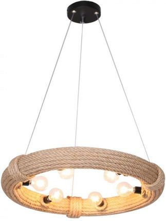 Dkd Home Decor Lampa Sufitowa Brązowy Sznurek (51 x 51 x 10 cm) (47 X 47 X 10 CM) (S3040022)