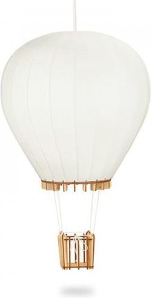 Deku Balon Lampa wisząca dekoracyjna drewniana Biała oprawka (L570658)