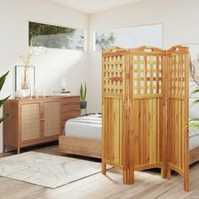 Zdjęcie vidaXL Parawan 3-Panelowy 121,5x2x115cm Lite Drewno Akacjowe 318546 - Lębork