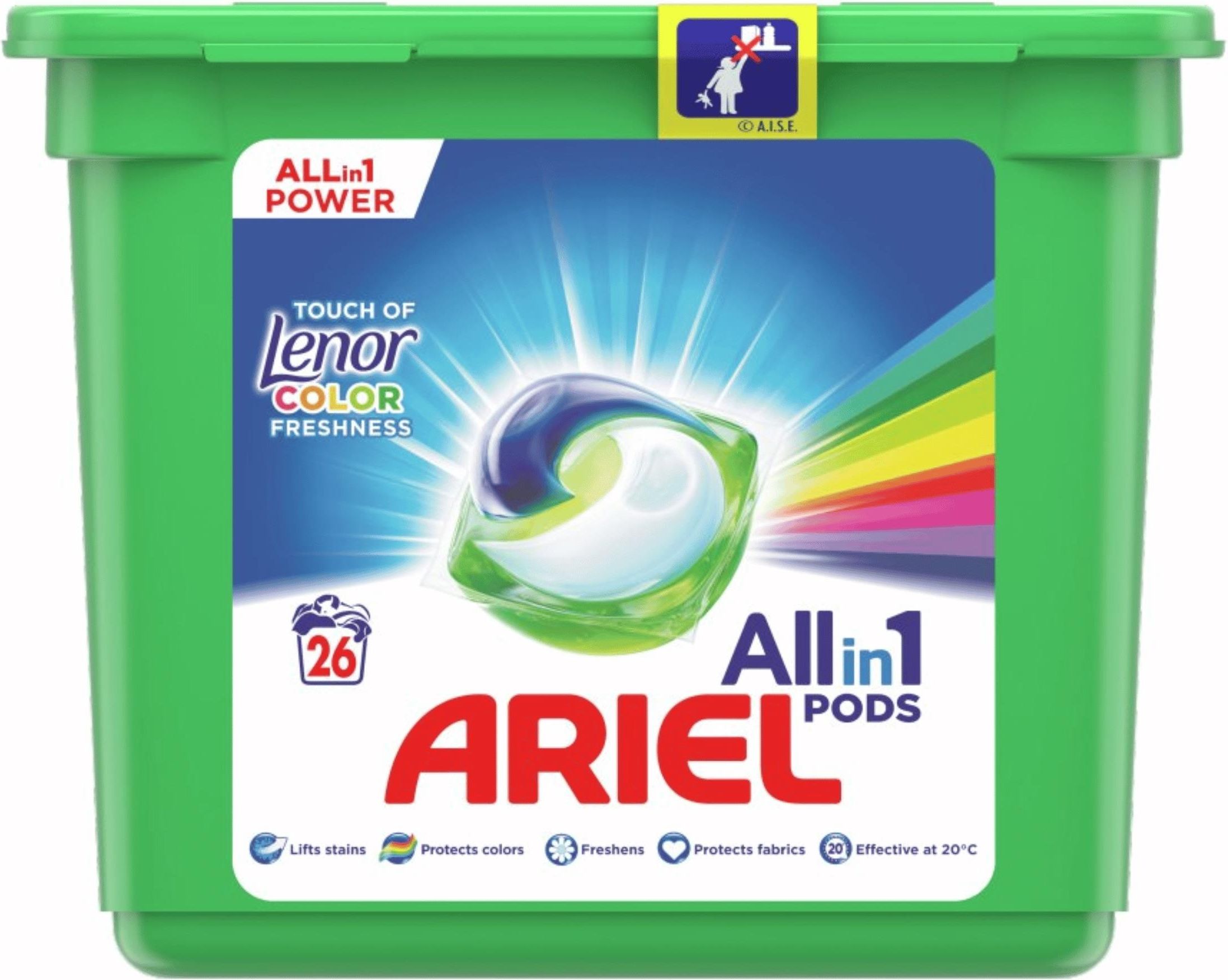 Ariel All In Pods Kapsu Ki Do Prania Touch Of Lenor Szt Opinie