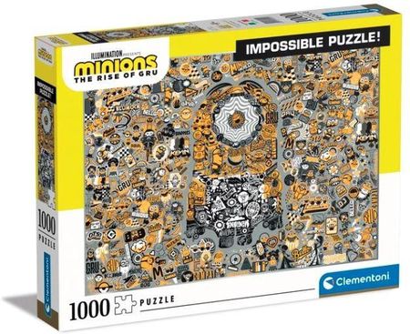Clementoni Puzzle 1000El. Impossible Minionki 2