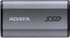 Adata Dysk Ssd External Se880 1Tb Usb3.2A/C Gen2X2 (AELISE8801TCGY)