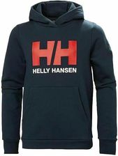 Zdjęcie Helly Hansen Jr Hh Logo Hoodie 2.0 Navy 128/8 - Zelów