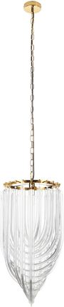 Step Into Design Lampa wisząca WAVE złota 40 cm (DP0339-400 gold) - (DP0339400GOLD)