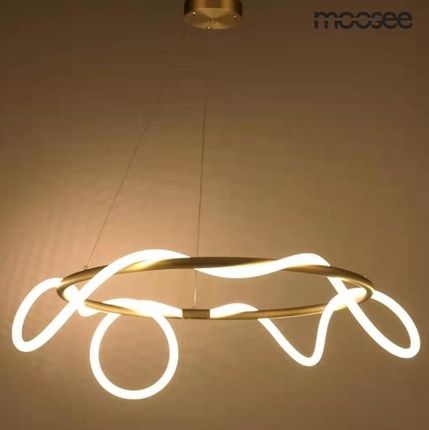 Moosee lampa wisząca SERPIENTE 60 złota (KINGBATH_MSE010100236)