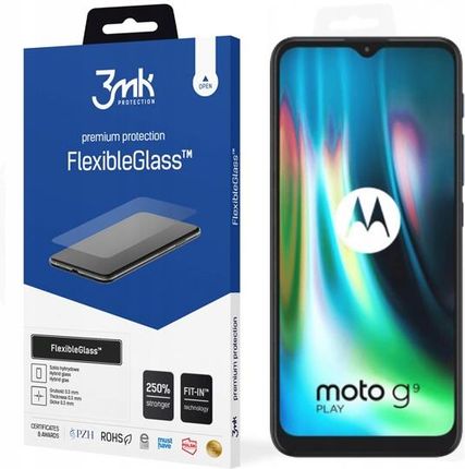 Szkło FlexibleGlass do Motorola Moto G9 Play 3MK (84b0591c-6dbb-4d80-84bd-63ea5b689afa)
