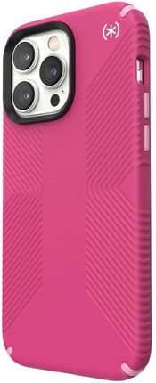Speck Presidio2 Grip - Etui iPhone 14 Pro Max z powłoką MICROBAN (Digitalpink / Blossompink / White) (150087-3067) (10339)