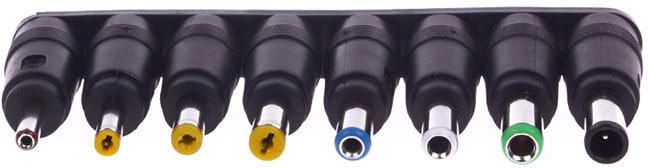 Zasilacz do laptopa INNA 5SET 8PCS UNIVERSAL AC DC POWER ADAPTER 2PIN ...