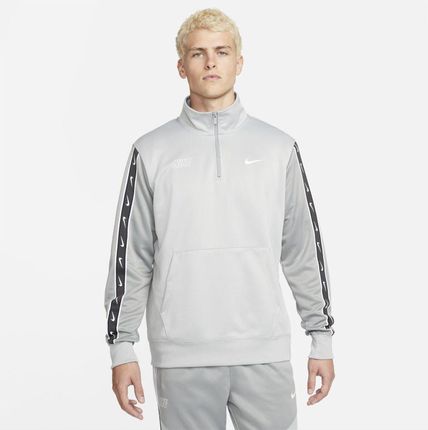 Nike Męska bluza z zamkiem 1/2 Nike Sportswear Repeat - Szary - Ceny i  opinie - Ceneo.pl