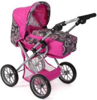 Bayer Chic Winkelwagen Zilver/Blauw speelgoed
