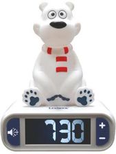 Zdjęcie Lexibook Budzik Z Figurką Nocnego Misia Polarnego 3D I Wspaniałymi Dzwonkami - Pniewy