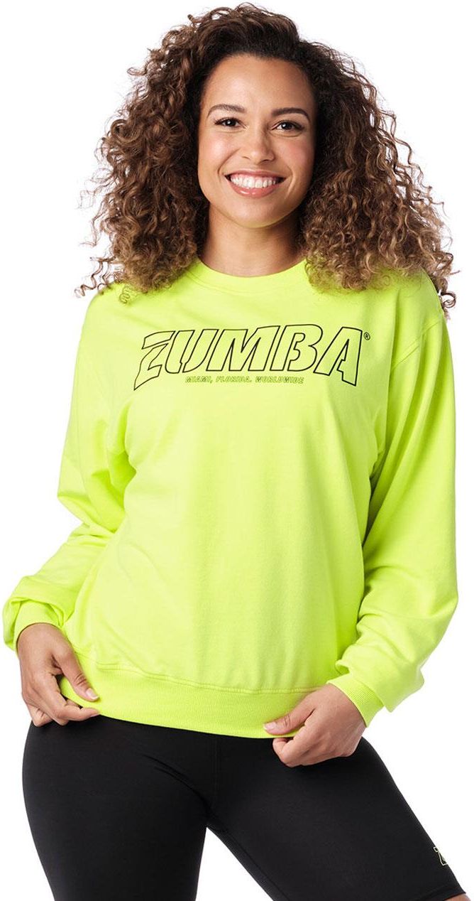 Zumba Wear Bluza Sportowa Żółta Zumba Essential Ceny i opinie Ceneo.pl