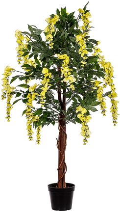Plantasia Sztuczne Drzewo Wisteria Glicynia Żółta 120Cm 3260