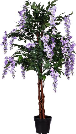 Plantasia ® Sztuczne Drzewo Glicynia Wisteria 150Cm Fiolet 3264