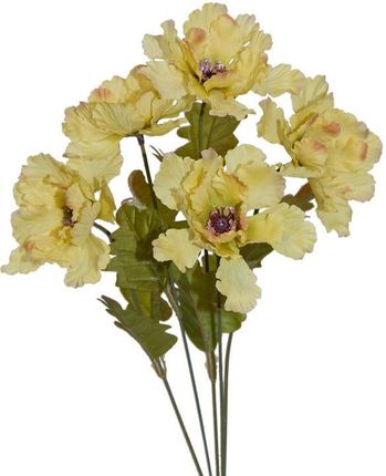 Eurofirany Piękny Sztuczny Kwiat Do Wazonu 39Cm Żółty 12Szt. 326429