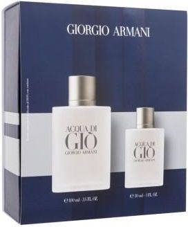 Zestaw Giorgio Armani Acqua Di Gio Pour Homme Woda Toaletowa 100 ml + Woda Toaletowa 30 ml