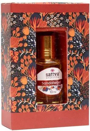 Sattva Indyjskie Perfumy W Olejku Drzewo Sandałowe 10Ml