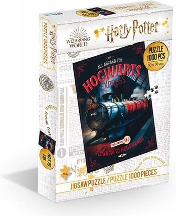 HARRY POTTER - Jigsaw puzzle 1000 pieces - Poudlard Express / puzzle Harry Potter Ekspres do Hogwartu (1000 elem) - ABS
