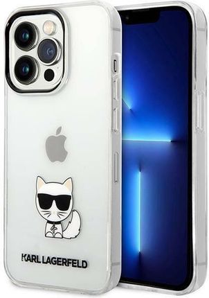 Karl Lagerfeld KLHCP14XCTTR iPhone 14 Pro Max 6,7" hardcase przeźroczysty/transparent Choupette Body (109302)